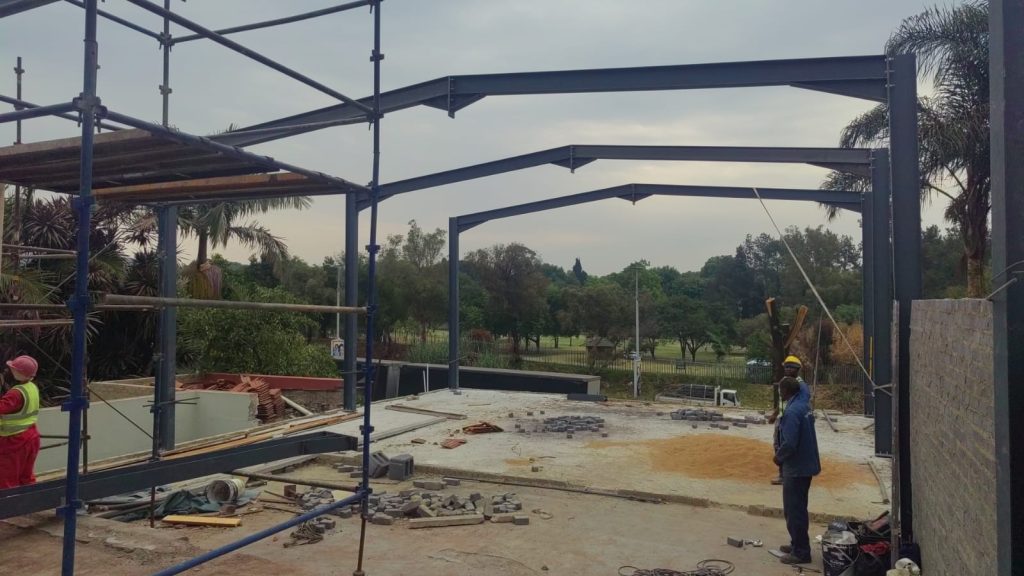 Steel framed Chromadec Roof