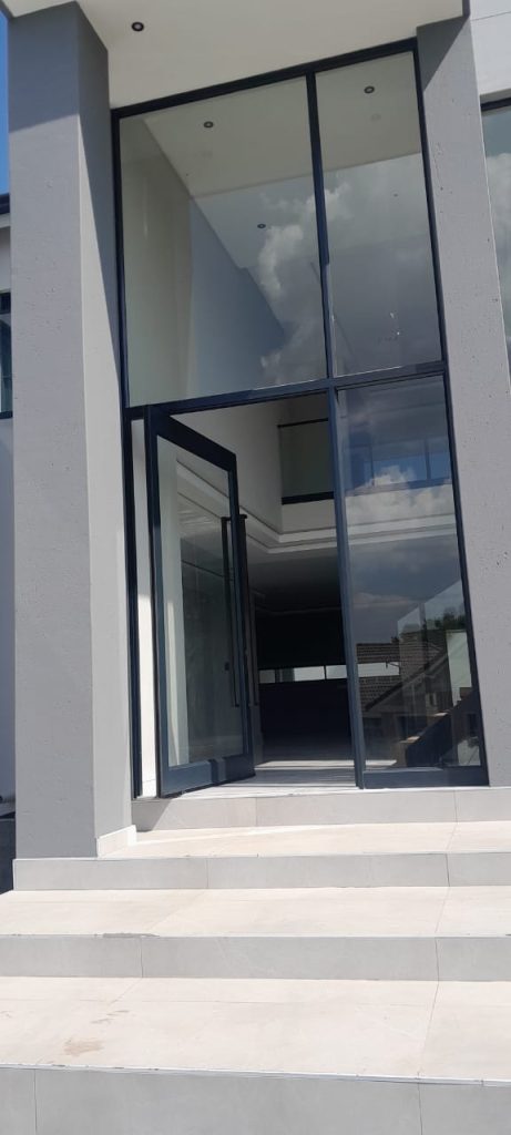 Aluminium and Glass walls