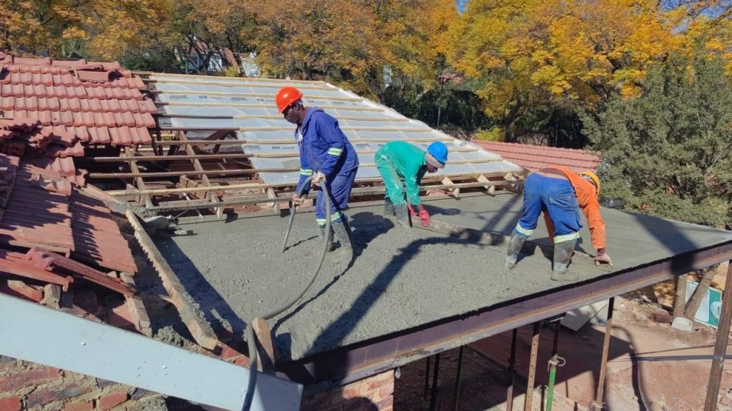 Concrete Patio Roof