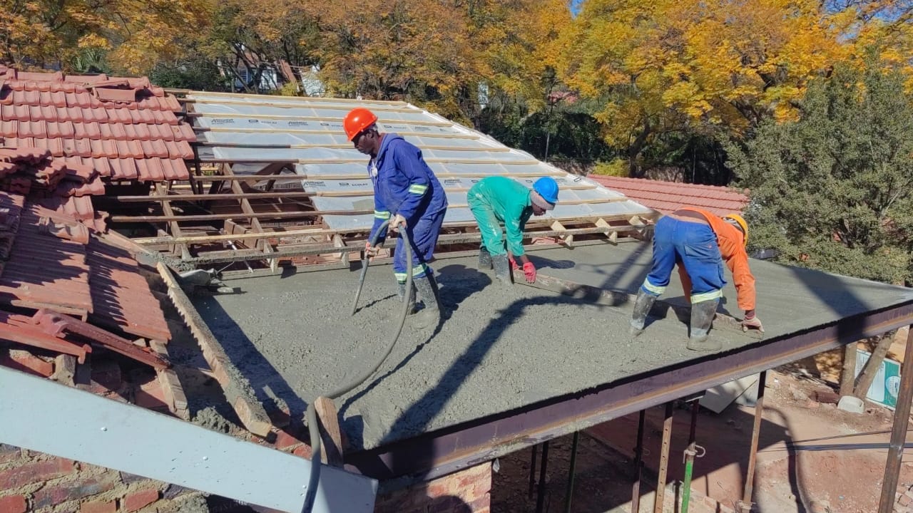Concrete Patio Roof